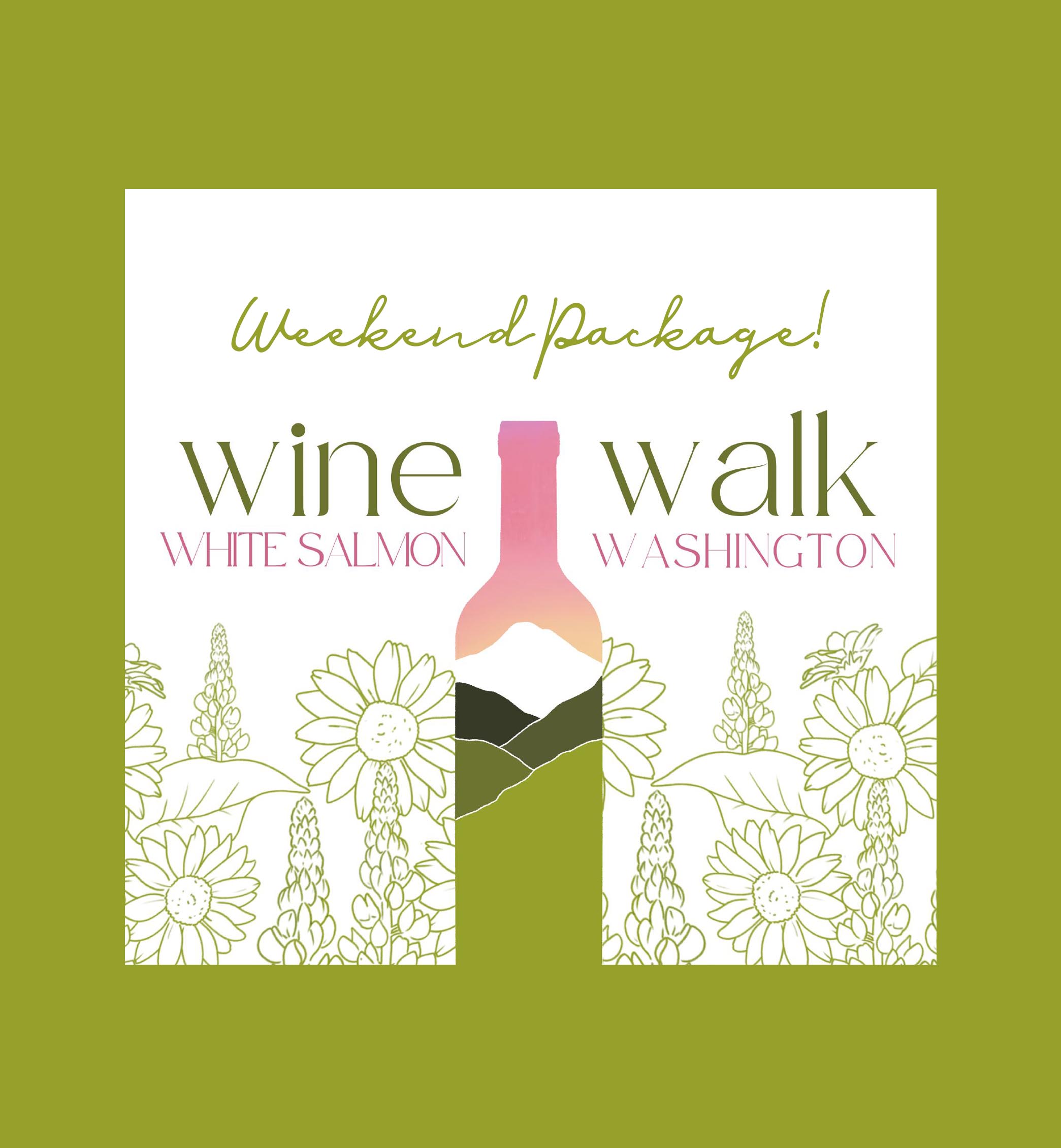 White Salmon weekend package poster